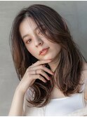 韓国レイヤーくびれ似合わせカットフルバンクイメチェン小顔