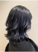 うる艶髪質改善カラー×外ハネくびレイヤー/デジタルパーマ