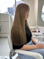 ガガ 心斎橋(GAGA)&nbsp;美髪◎ピンクブラウン/エアリーロング/髪質改善/ハイトーン
