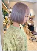 【堀惠】ブリーチカラーラベンダーベージュ吉祥寺20代30代40代