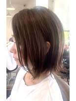 アナログノイ(analog noi)&nbsp;切りっぱなしボブ