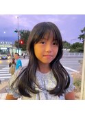 キッズ☆カット/くびれカット/小学生女子