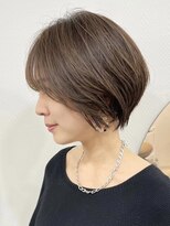 メモリーズ 表参道(Memories)&nbsp;ショートヘア/ボブ/可愛い丸み/簡単スタイリング/20代30代