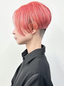 モリオ(morio) <前下がりショートくびれショート刈り上げショート女子30代40代3