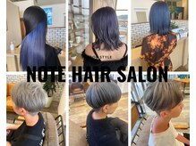 ノート ヘアーサロン(NOTE HAIR SALON)の雰囲気（ハイトーン・デザインカラーもお任せ下さい♪）