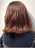 ブリーチなしで発色満点オレンジベージュ♪小西 輝