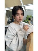 ♪ミニウルフレイヤーカット顔周り前髪韓国ショートボブ/池袋
