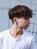 【新規】カット+パーマ ￥14850→￥12650［men'sフェード渋谷スペインカール］