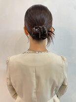 ジゼル 博多筑紫口店(GiseL)&nbsp;カチモリヘア　ヘアセット　結婚式　同窓会　お呼ばれ　20代30代