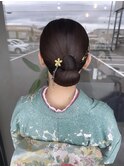 お呼ばれヘア