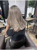 デザインカラーハイライトカラーケアブリーチダブルカラー渋谷