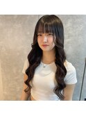 学生におすすめ♪プルエクステ/暗髪ロング/当日予約OK