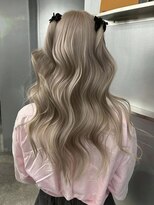 ペレ アネックス 大阪梅田茶屋町店(PELE ANNEX)&nbsp;くびれヘア/アプリコットオレンジ/夏のヘアアレンジ/梅田