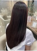 [風花]ピンクブラウンカラー 酸熱トリートメント