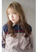ルーツカラー×ロングレイヤー