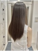 綺麗が続く髪質改善ストレート