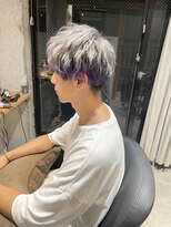 リーアイ(R-ee-i)&nbsp;ホワイトカラー×インナーバイオレット