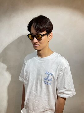 オースト ヘアー ステラ 新宿店(Aust hair Stella) センターパート/マッシュ/大人男性/メンズ