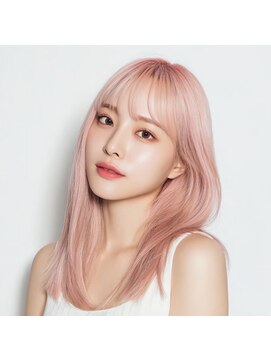 艶髪シースルーピンク