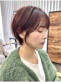 熊本ショート/大人丸みショート/髪質改善/熊本美容室/20代30代