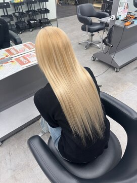 ガルボヘアー 桟橋店(garbo hair) プルエクステエクステ20代30代40代ハイトーン