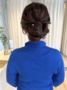 ケファ(Kepa) シニヨン アップスタイル