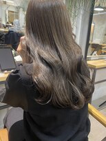 ロマリア(Lomalia) イメチェン/ボブ/ラベンダーグレージュ/前髪/表参道/原宿