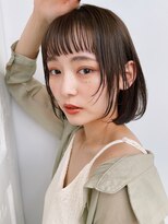 シンス 銀座(since)&nbsp;小顔似合わせカット/レイヤーボブ/ミルクブラウン【銀座駅】
