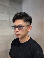 ワンワンオー バーバーショップ コンチネンタル(@110 BARBER SHOP continental)&nbsp;アクティブショートツーブロックミドルフェード