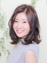 オーガニックサロン フェイス 梅田店(organic salon face) 涼感ブルージュボブディ