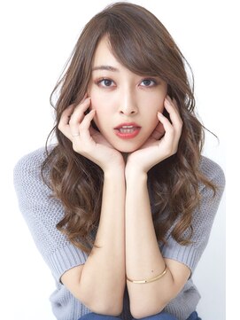 パティオンツー(PATIONN2) オフィスで輝く☆大人セクシーロングパーマスタイル♪by岡田泰宜
