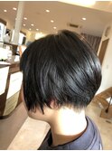 ボーイッシュショートボブ