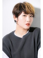 リノナ(Linona)&nbsp;バングハイライト無造作マッシュショート☆【Linona】3