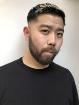 ブラウンズ(BROWNS)&nbsp;フェードカット×デザインカラー