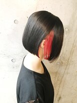 エール(a:le) インナーカラーレッド