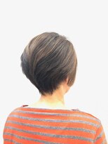 クオリス 上福岡店(QUALIS)&nbsp;ひし形小顔ショート/アッシュベージュ/くすみカラー40代50代