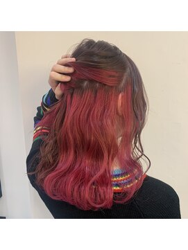 サロンドミルク 溝の口店(salon de MiLK) インナーピンクレッド♪