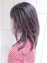 アイティーバイアルバム 八王子店(IT by ALBUM)&nbsp;ハイグララベージュ_カーキグレージュフェザーバング_ba344021