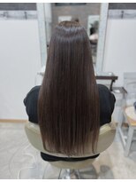 ディッシュ 五反田(dish)&nbsp;艶ツヤスーパーロング髪質改善カラー☆★綺麗★五反田美容室