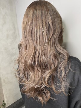 ヘアアンドライフ エジェリデイズ(hair&life egerie days) ハイライト×ベージュカラー