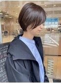 大人ショートボブ