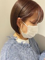 ラヴェストバイフレイスウェル(LOVEST by frace well)&nbsp;ガーリーミニボブ★艶ブラウン