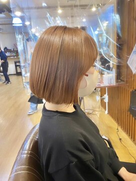 ブリッツ レボ(BLITZ-REVO) あやか流！ボブ×オレンジブラウン