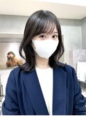 くびれミディ/レイヤーカット/ミディアム/インナーカラー/渋谷