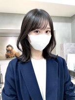 ヴェイン 渋谷(vain)&nbsp;くびれミディ/レイヤーカット/ミディアム/インナーカラー/渋谷