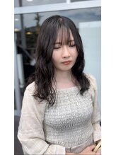 ヘアーワークス ボナ(HAIR WORKS bona.) コテ巻き風パーマ