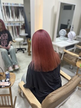 カリーナ(CARINA) ハイトーンカラー／ピンクレッド