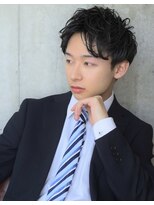 ヘアーアンドビューティストーリア 蒲田店(hair beauty STORIA)&nbsp;好感度アップ　簡単1分スタイリング　ビジネスマン　スーツ