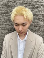 レガシーヘアーデザイン(Legacy hair design)&nbsp;【Taku】ブロンドスパイキーショート♪ 天神/今泉