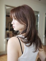 ビュートリアム265(BEAUTRIUM 265)&nbsp;◆レイヤーカット/レイヤーロング/銀座/ヘルシーヘア/ベージュ